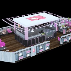 礼县展柜光不匀，郑州展柜定做